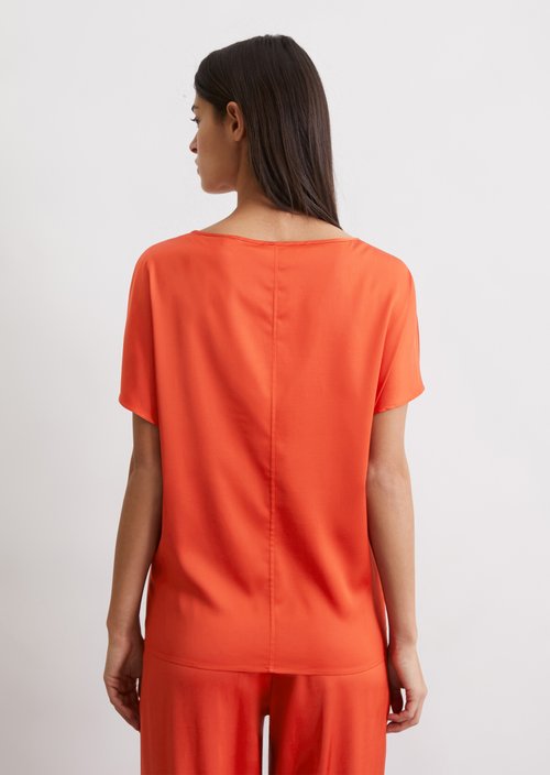 Regular blouse shirt — Light red