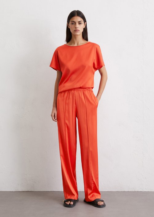 Regular blouse shirt — Light red