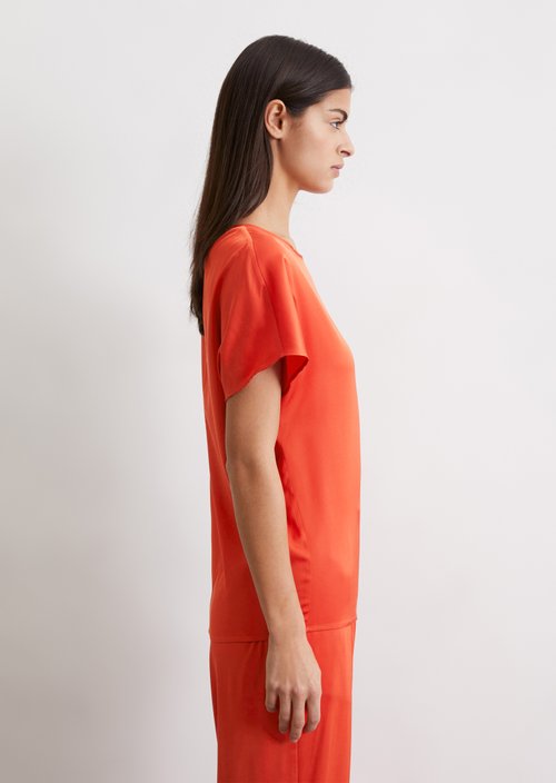 Regular blouse shirt — Light red