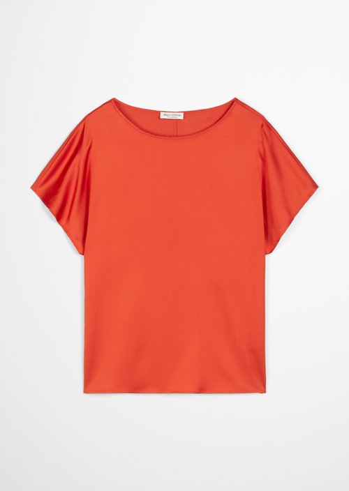 Regular blouse shirt — Light red
