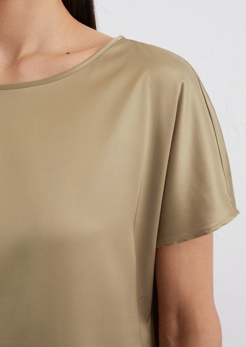 Regular blouse shirt — Beige