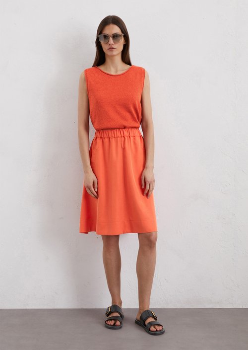 Flared skirt — Light red