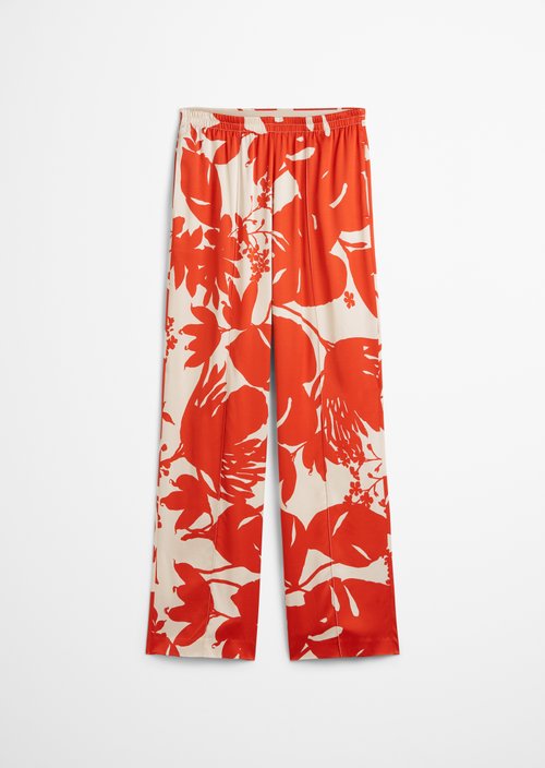 Satin trousers wide — ME29