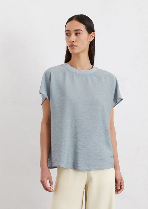 Regular blouse shirt — Light blue