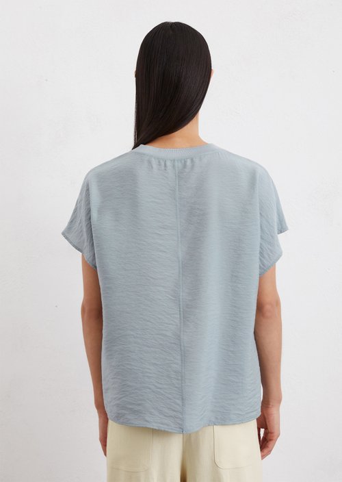 Regular blouse shirt — Light blue