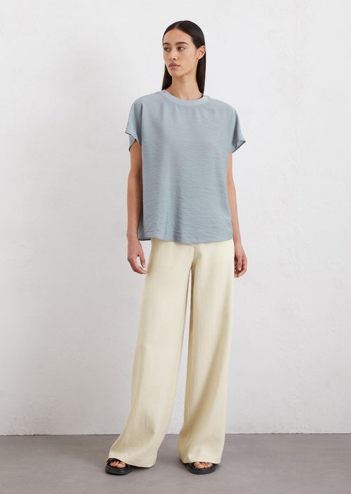 Regular blouse shirt — Light blue