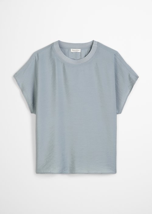 Regular blouse shirt — Light blue