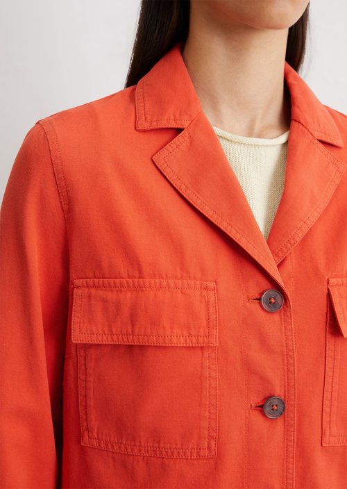 Indoor jacket regular — Light red