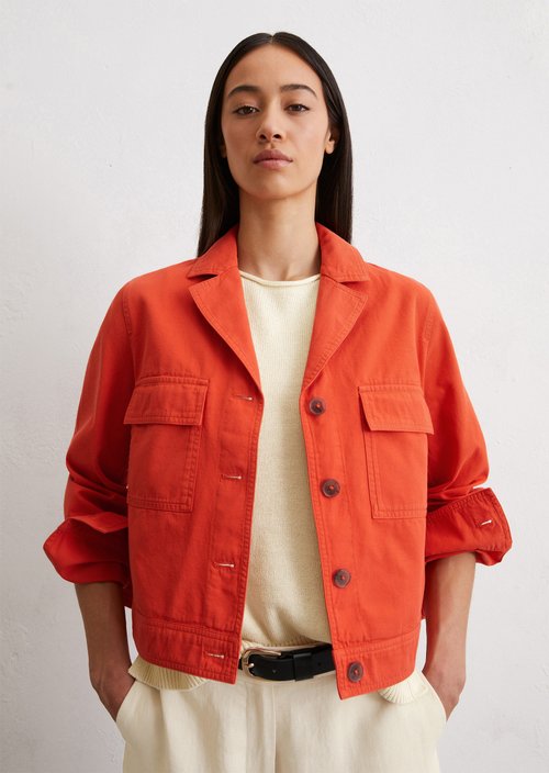 Indoor jacket regular — Light red