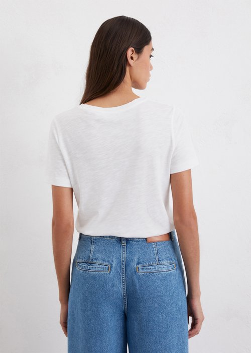 T-shirt regular — White