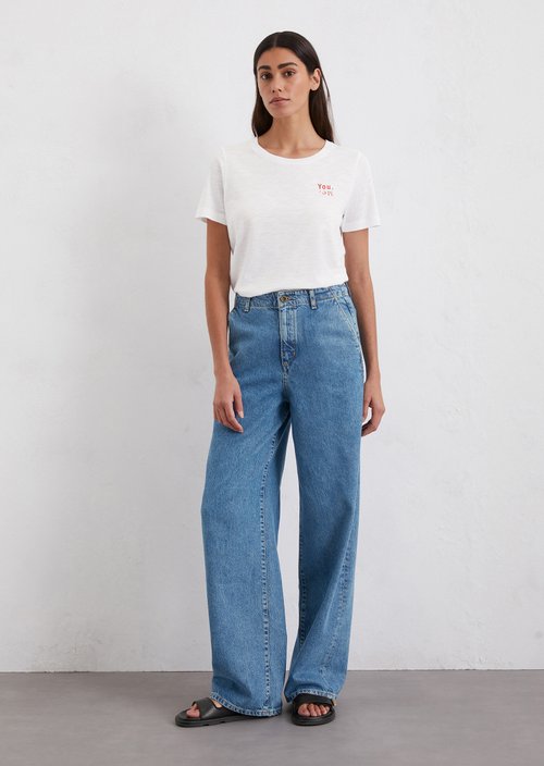 T-shirt regular — White