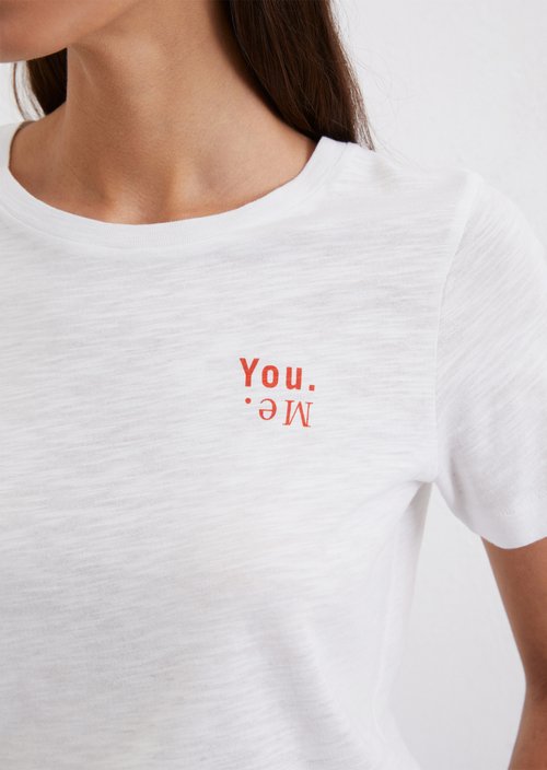 T-shirt regular — White
