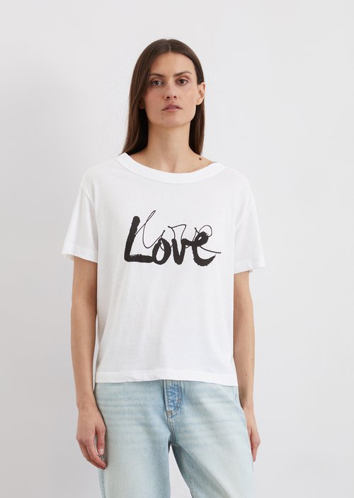 T-shirt regular — White