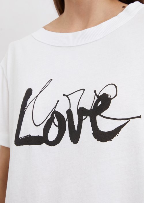T-shirt regular — White