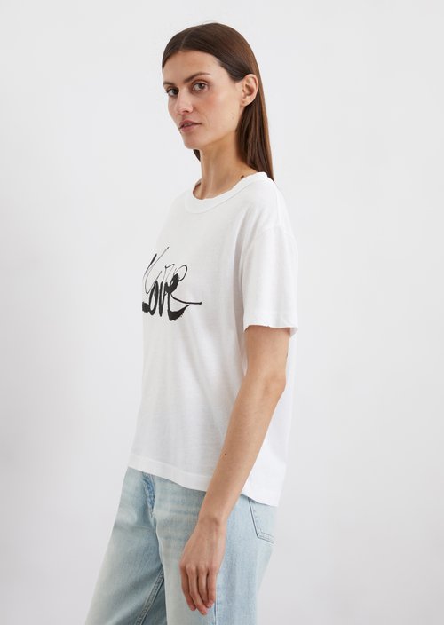 T-shirt regular — White