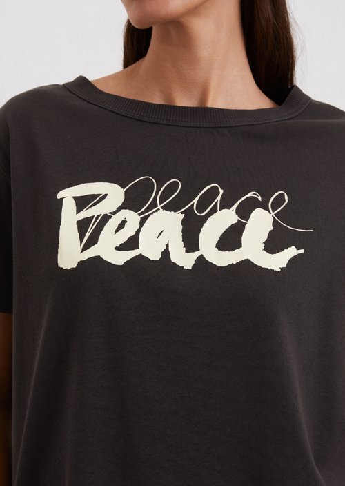 T-shirt regular — Black