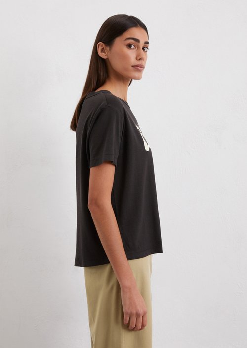 T-shirt regular — Black