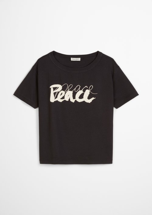 T-shirt regular — Black