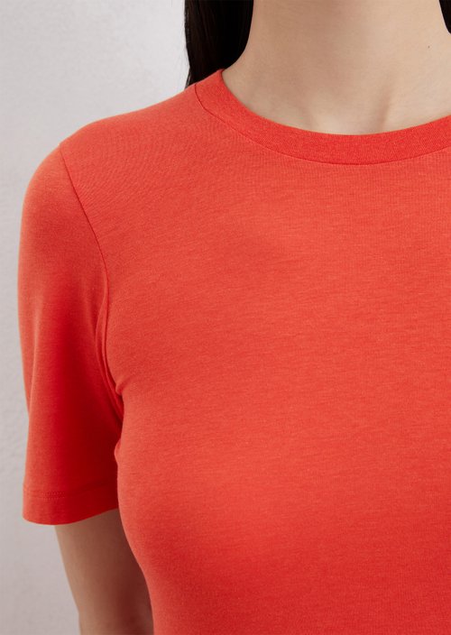 Jersey dress — Light red