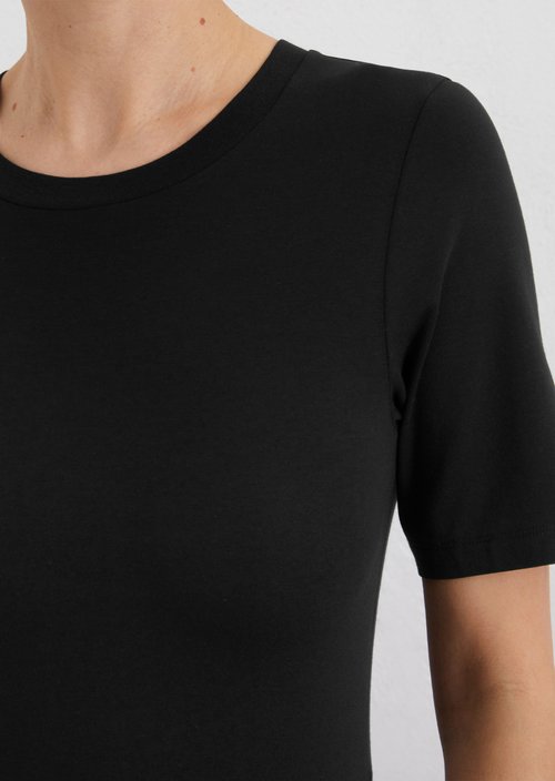 Jersey dress — Black