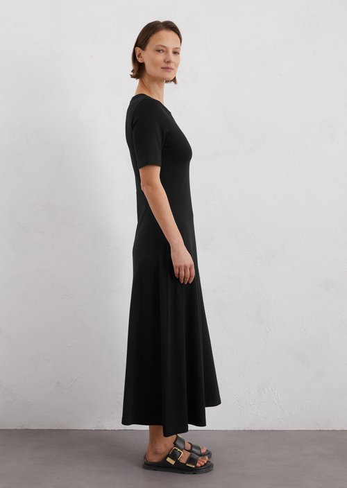 Jersey dress — Black