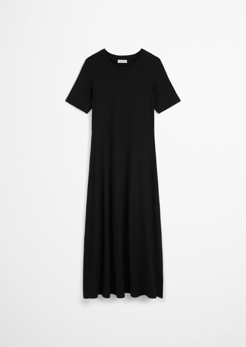 Jersey dress — Black