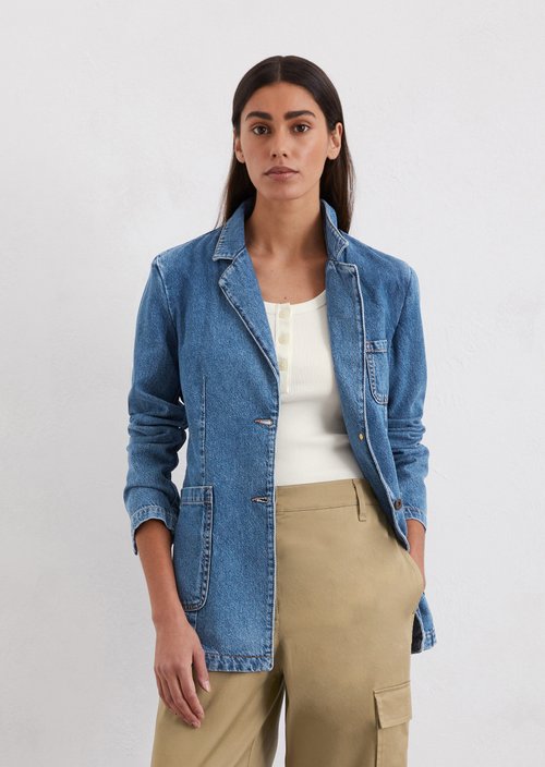 Jeans blazer shaped — M025