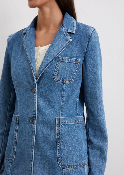 Jeans blazer shaped — M025