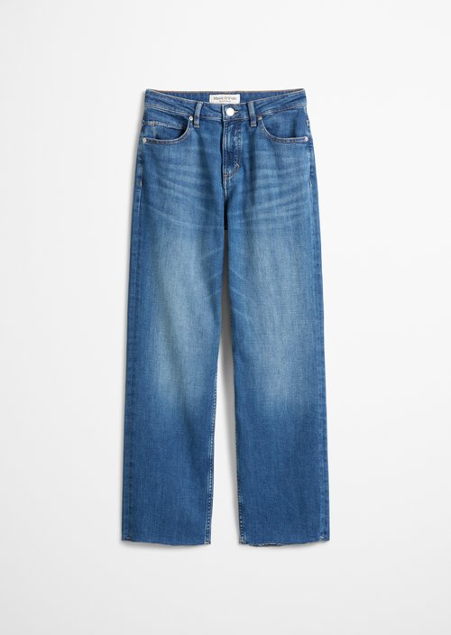Straight leg jeans high waist — M065
