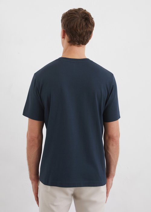 T-shirt regular — Dark blue