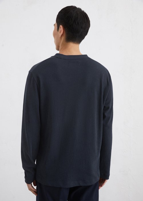 Longsleeve regular — Dark blue