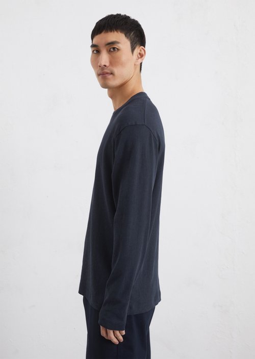 Longsleeve regular — Dark blue