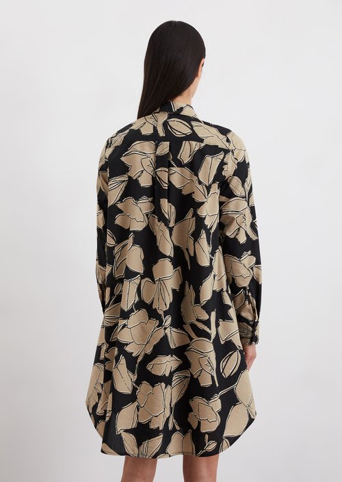 Relaxed print dress — ME49