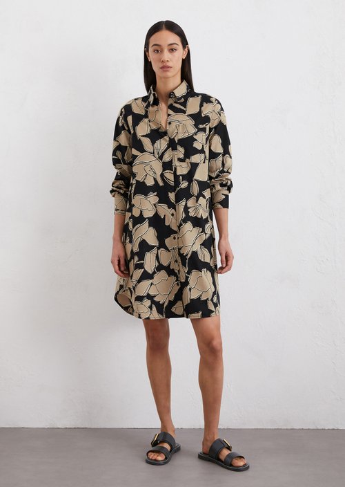 Relaxed print dress — ME49