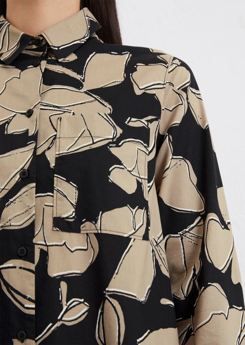 Relaxed print dress — ME49