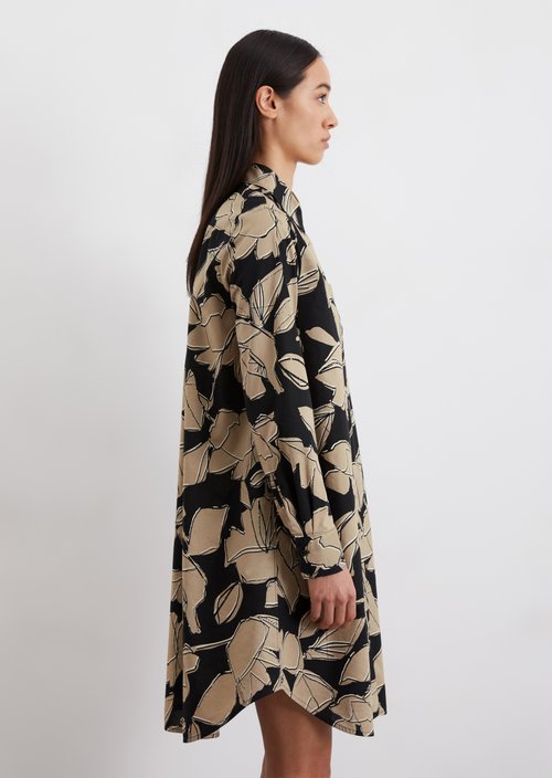 Relaxed print dress — ME49
