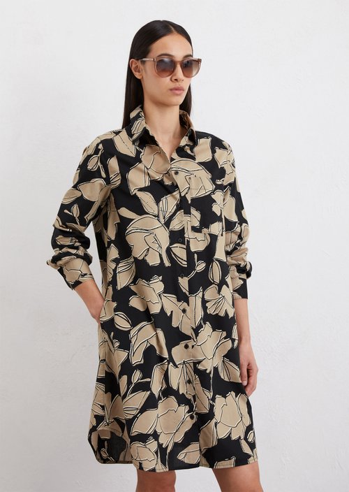 Relaxed print dress — ME49