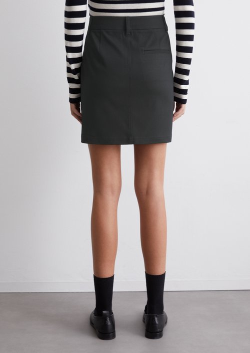 Mini skirt regular — Dark blue