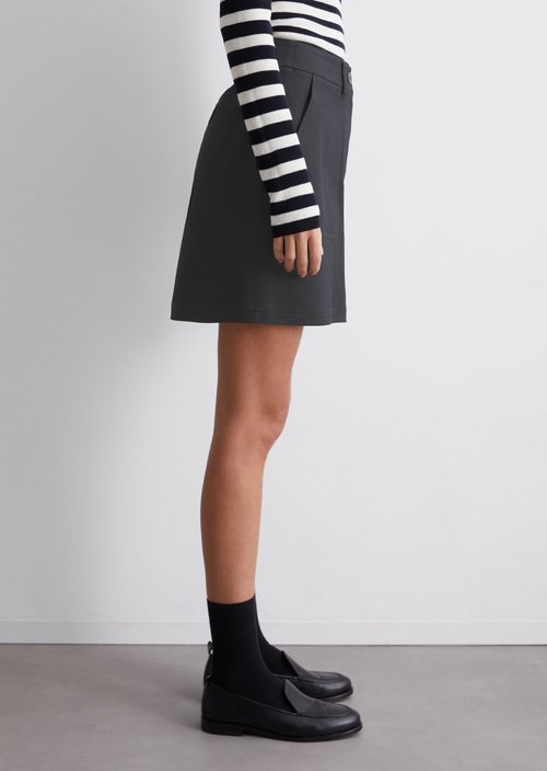 Mini skirt regular — Dark blue