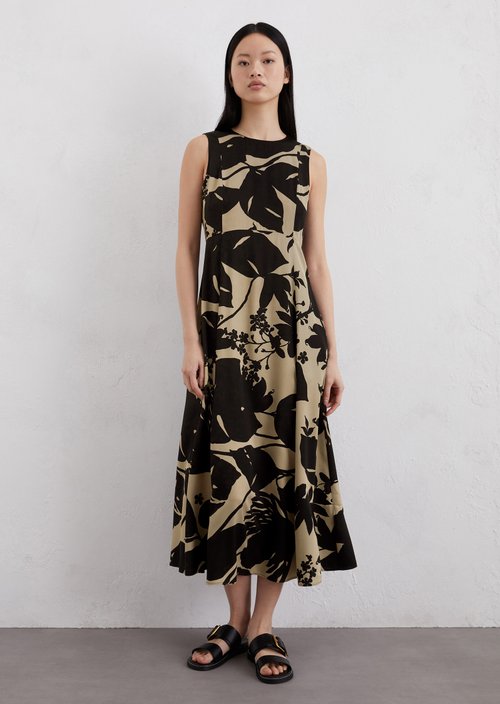 Ärmelloses Kleid fitted — Multi