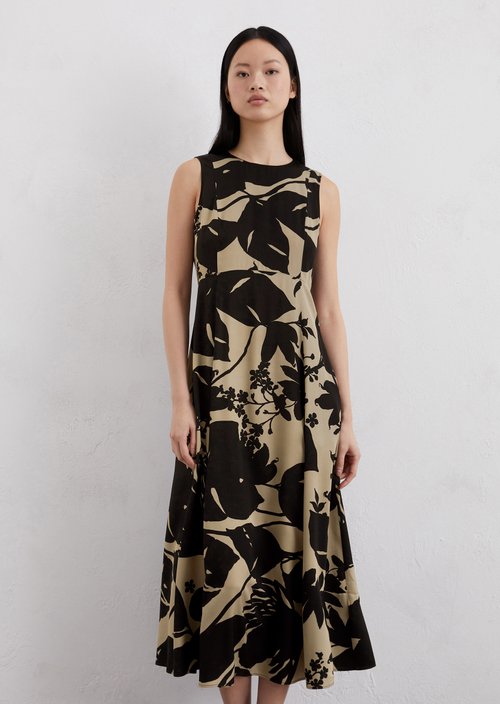 Ärmelloses Kleid fitted — Multi