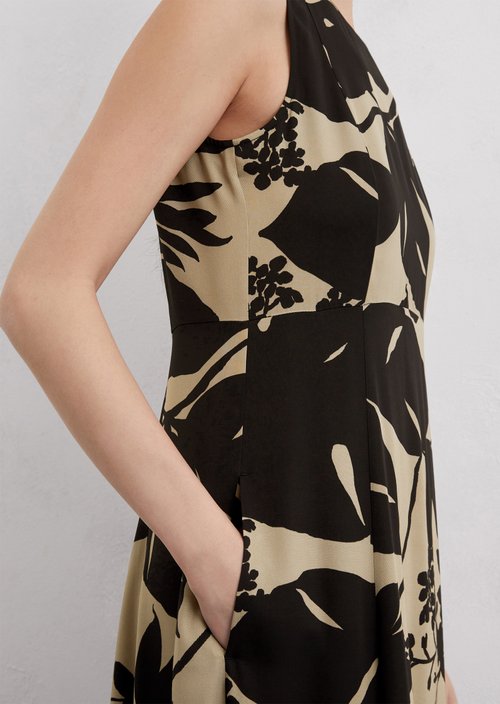 Ärmelloses Kleid fitted — Multi