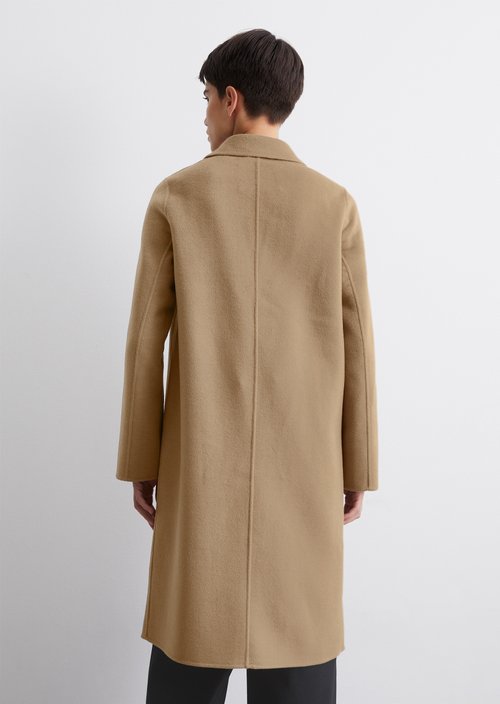 Regular single-breasted coat — M745