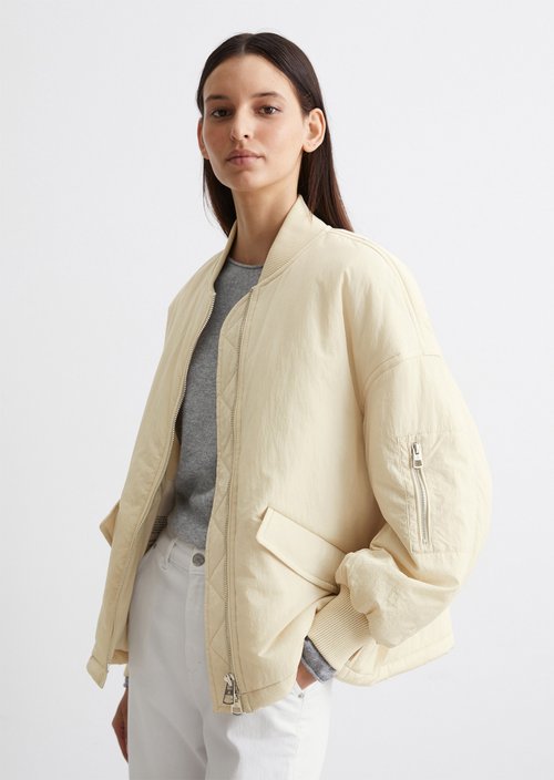Long blouson relaxed — M716