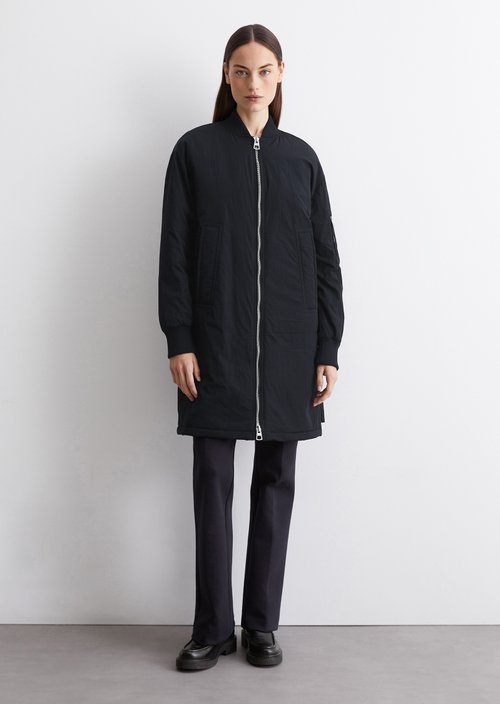 Blouson coat regular — Dark blue