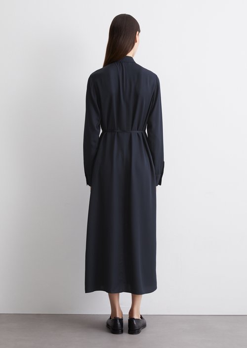 Shirt dress regular — Dark blue