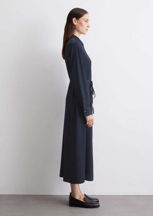 Shirt dress regular — Dark blue