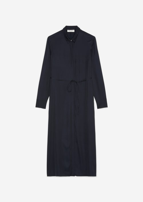 Shirt dress regular — Dark blue