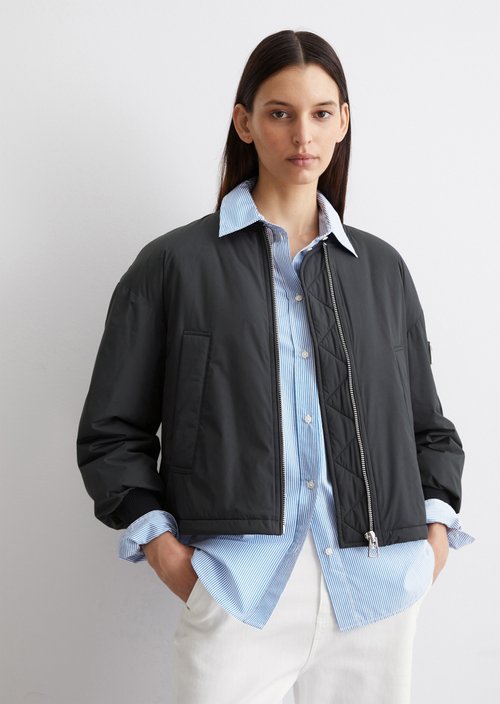 Aviator blouson regular — Dark blue