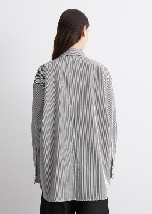 Oversize striped blouse — MB31